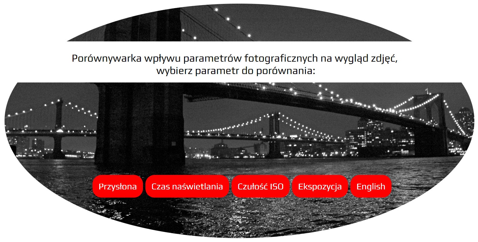 Porównywarka parametrów fotograficznych