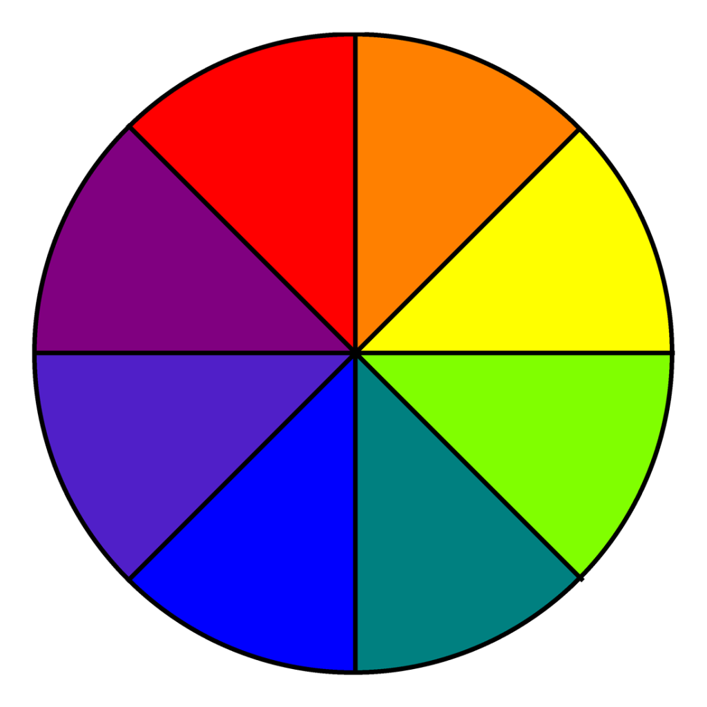 color wheel primary color wheel