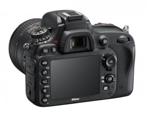 Nikon D610 widok panelu sterowania